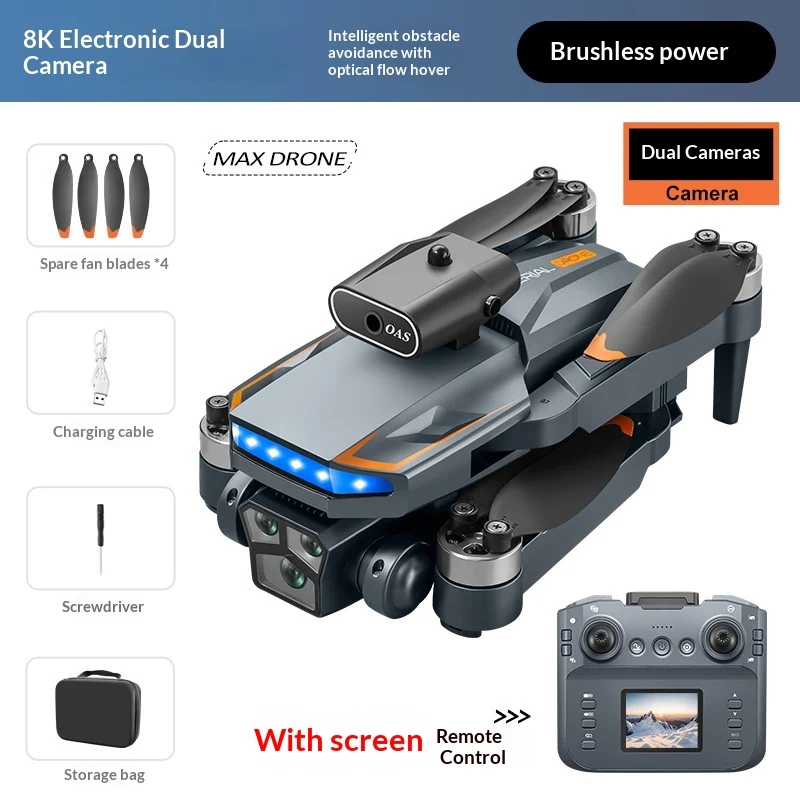 P18 Drone With Screen Remote Control Optical Flow Obstacle Avoidance And Quadcopter — image 6