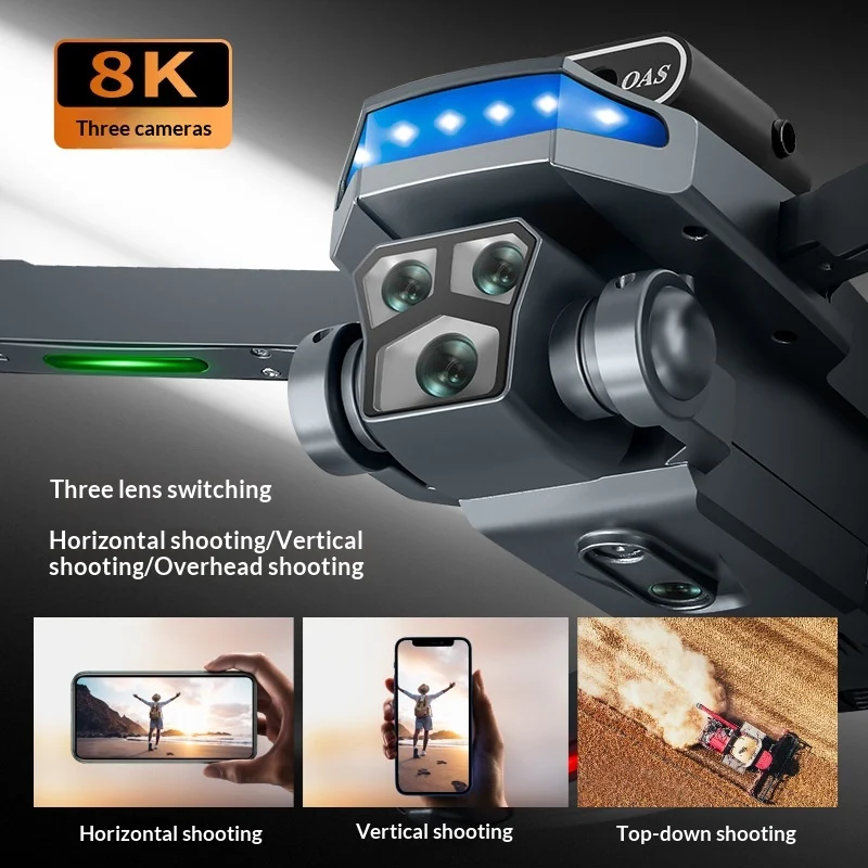 P18 Drone With Screen Remote Control Optical Flow Obstacle Avoidance And Quadcopter — image 8