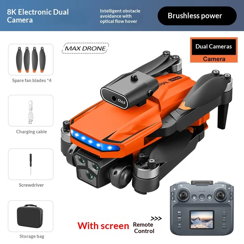 P18 Drone With Screen Remote Control Optical Flow Obstacle Avoidance And Quadcopter — image 4