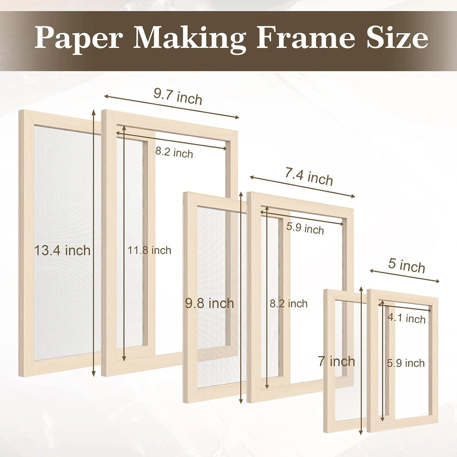 Paper-making Frame Set — image 2