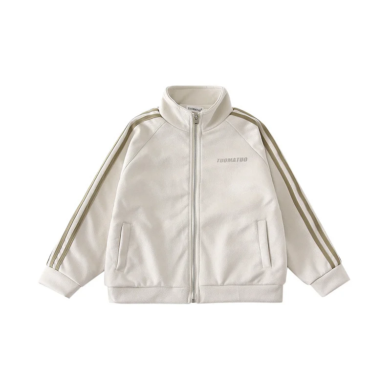 Parent-child Matching Outerwear American-style Spring And Fall Outdoor Outfits — image 4