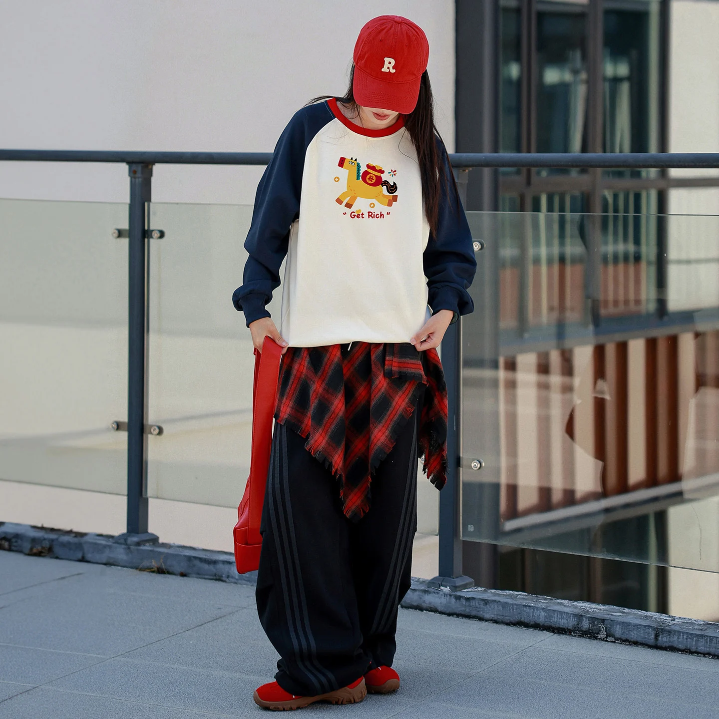 Parent-child Matching Sweatshirts Soft And Breathable Non-pillingnew Springautumn… — image 3