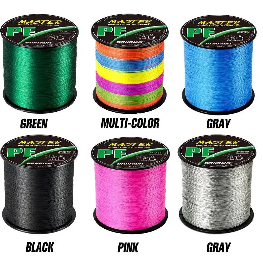 PE4 Braided 300m Fishing Line For Lure Casting And Long-distance — image 2