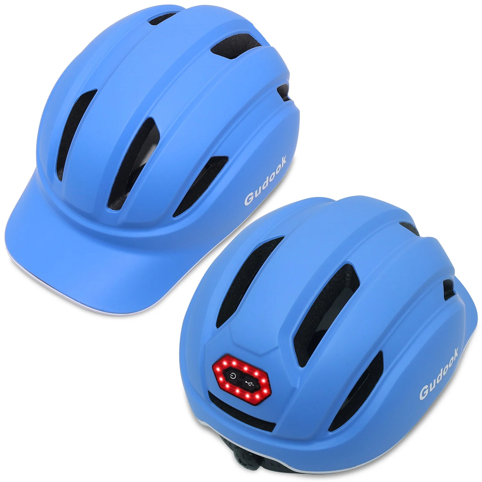 Peaked Cap Bicycle Riding Helmet — image 5