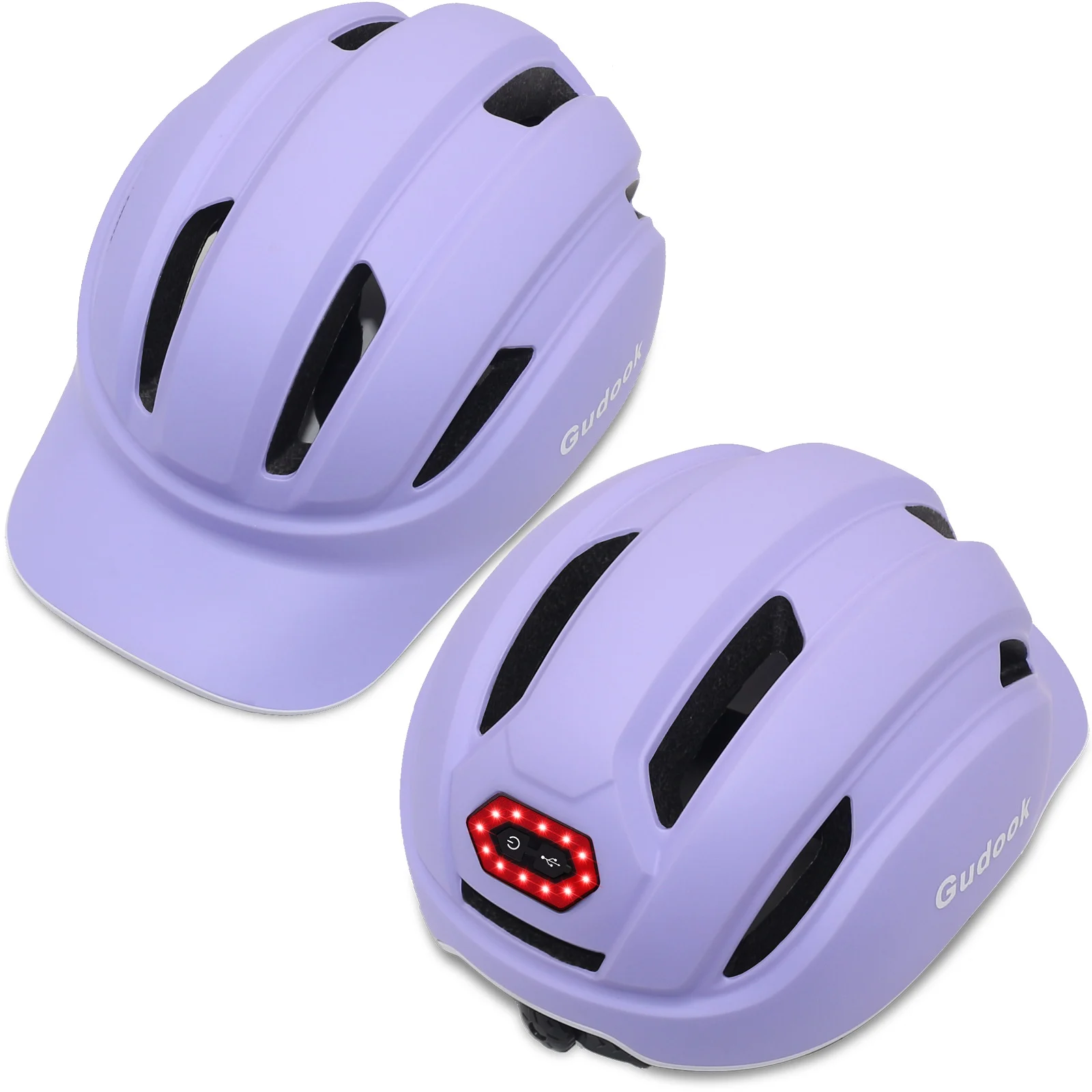 Peaked Cap Bicycle Riding Helmet — image 2