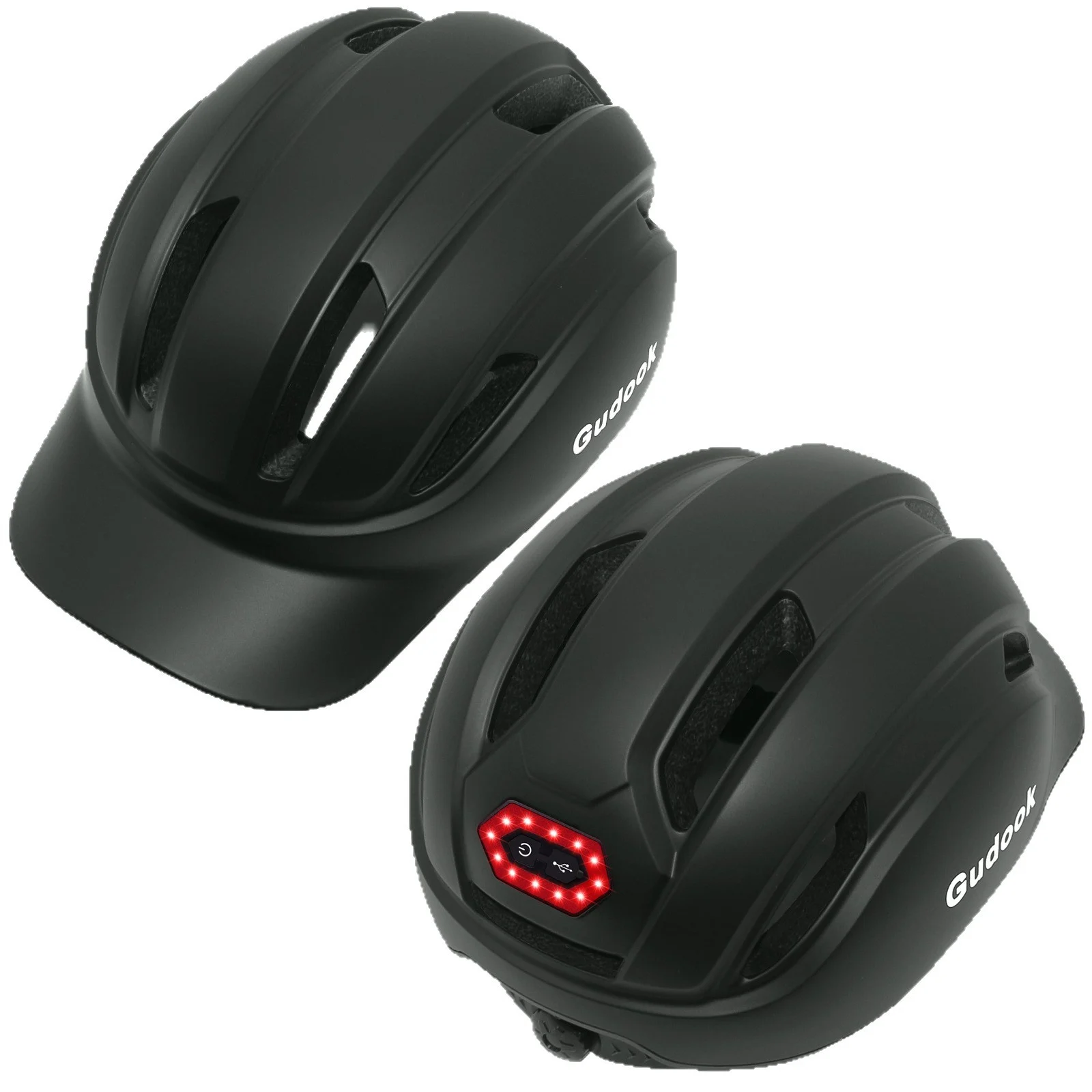 Peaked Cap Bicycle Riding Helmet — image 3