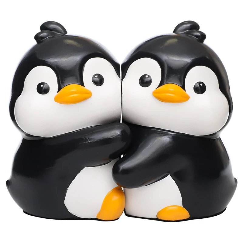 Penguin Desk Book Holder Hugging Bookend — image 5