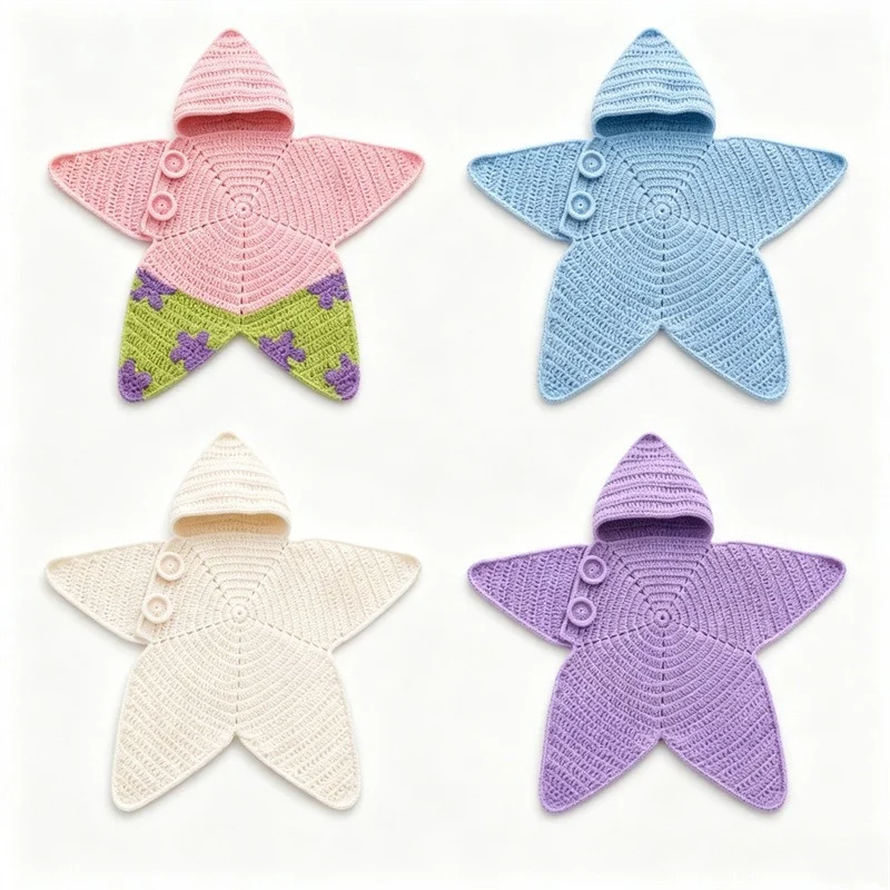 Personalized Knitted Starfish Onesie For Babies — image 8