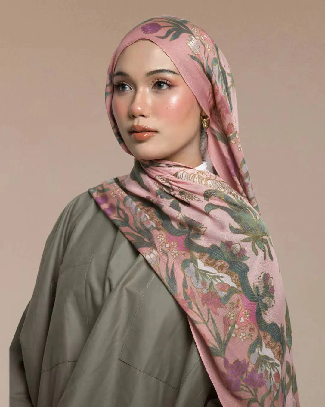 Personalized Modal Cotton Shawl Scarf For Women — variant image