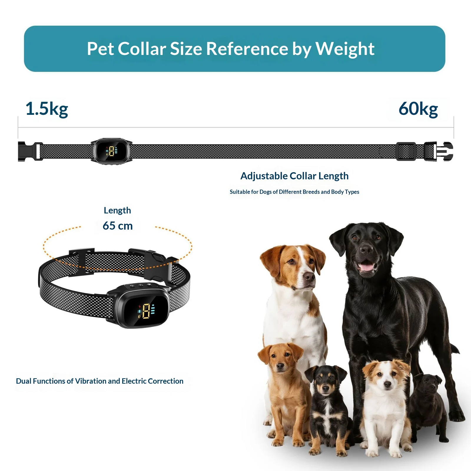 Pet Automatic Bark Inhibitor Electric Shock Collar — image 5