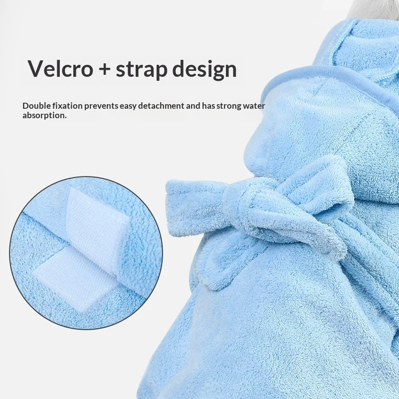 Pet Bath Towel - Highly Absorbent Microfiber Dog For Drying Cats And Dogs Soft Quick… — image 4