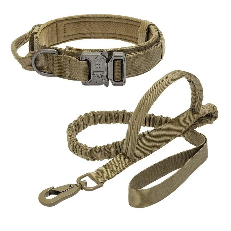 Pet Dog Collar Nylon Outdoor Military Training Adjustable — image 3