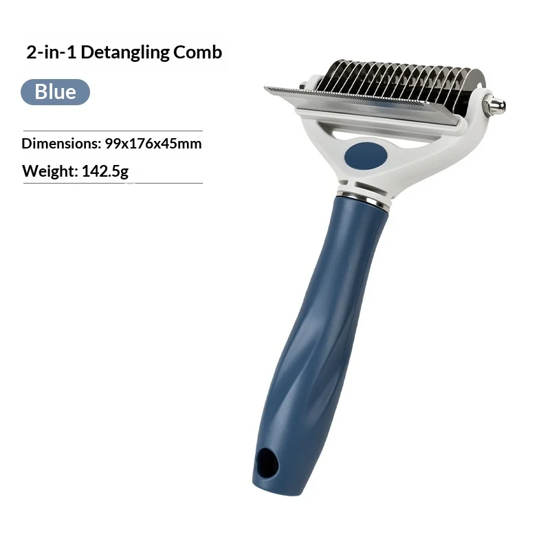Pet Dog Detangling Comb For Matted Fur — image 3