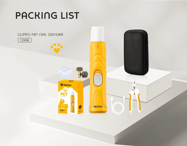 Pet Electric Nail Trimmer Set — image 4