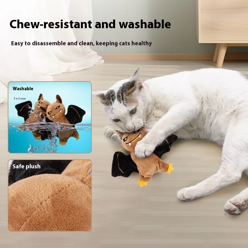 Pet Electric Sound Cat Plush Toy Rechargeable — image 8