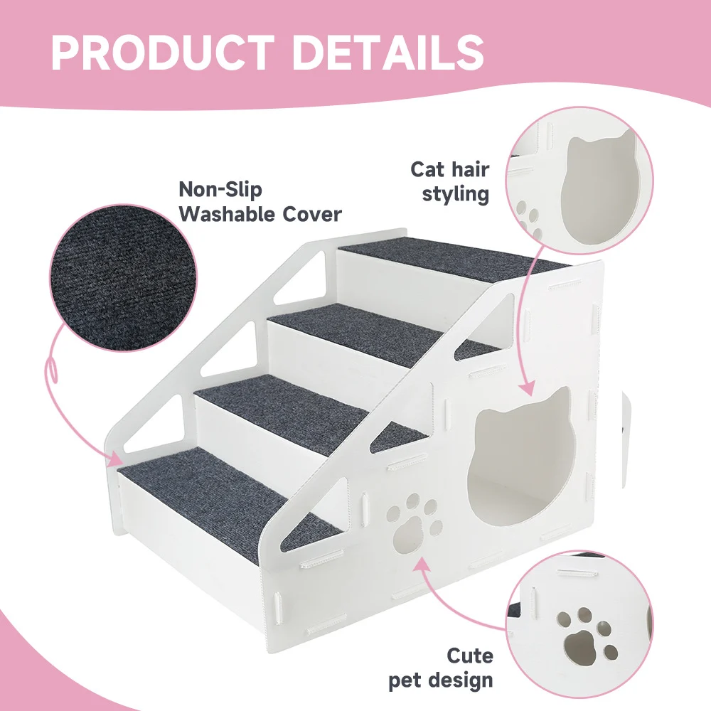 Pet-friendly Stackable Thickened Non-slip Stairs — image 5