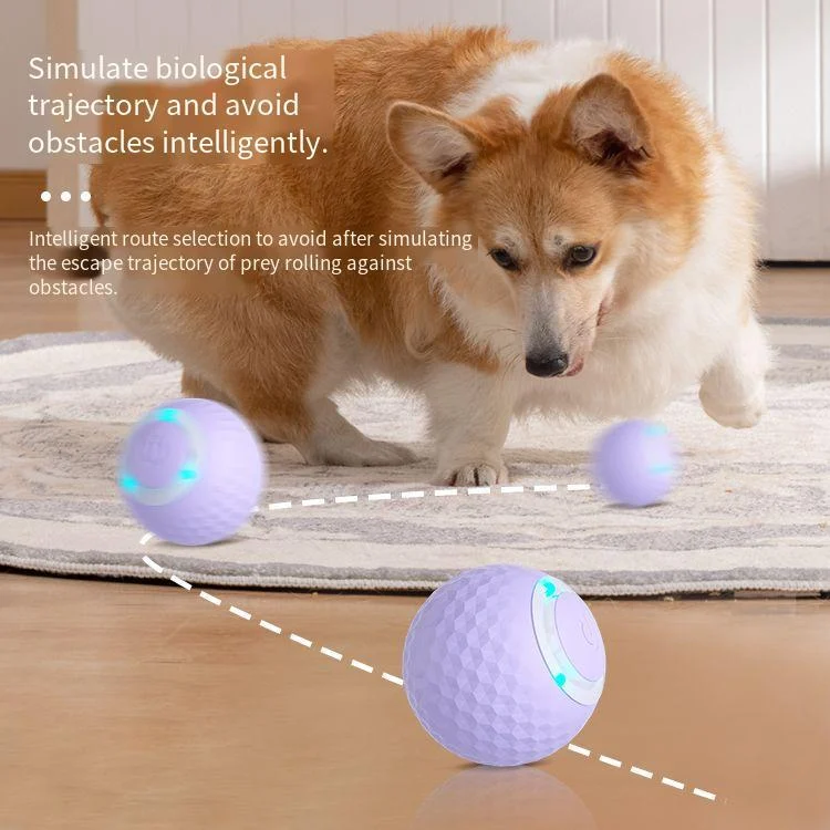 Pet Gravity Smart Rolling Ball Cat Toy For Boredom Relief — image 2