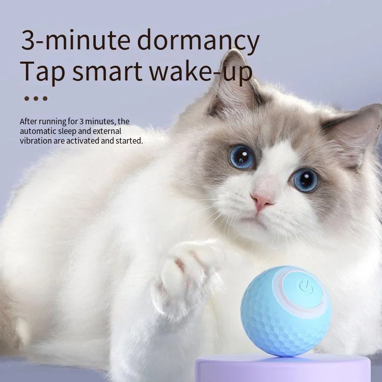 Pet Gravity Smart Rolling Ball Cat Toy For Boredom Relief — image 5