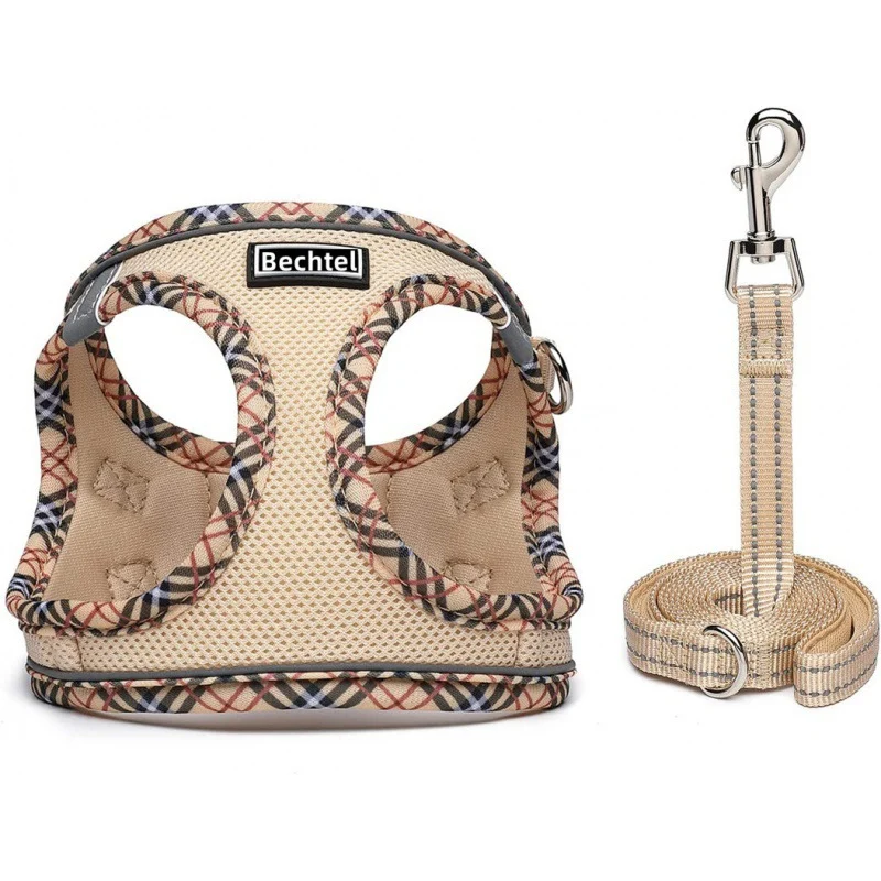 Pet Harness Vest Style Leash - Adjustable Breathable Dog Cat With D-ring For Walking… — image 9