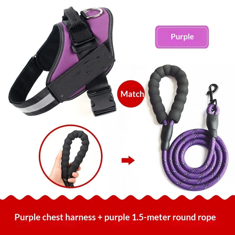 Pet Leash Vest-style Dog Harness — image 6