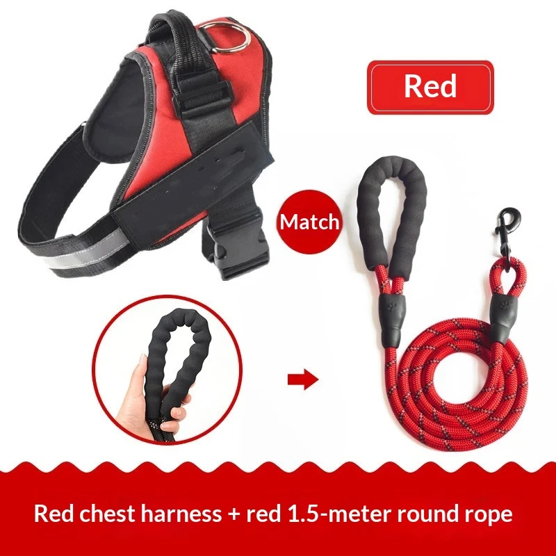 Pet Leash Vest-style Dog Harness — image 9