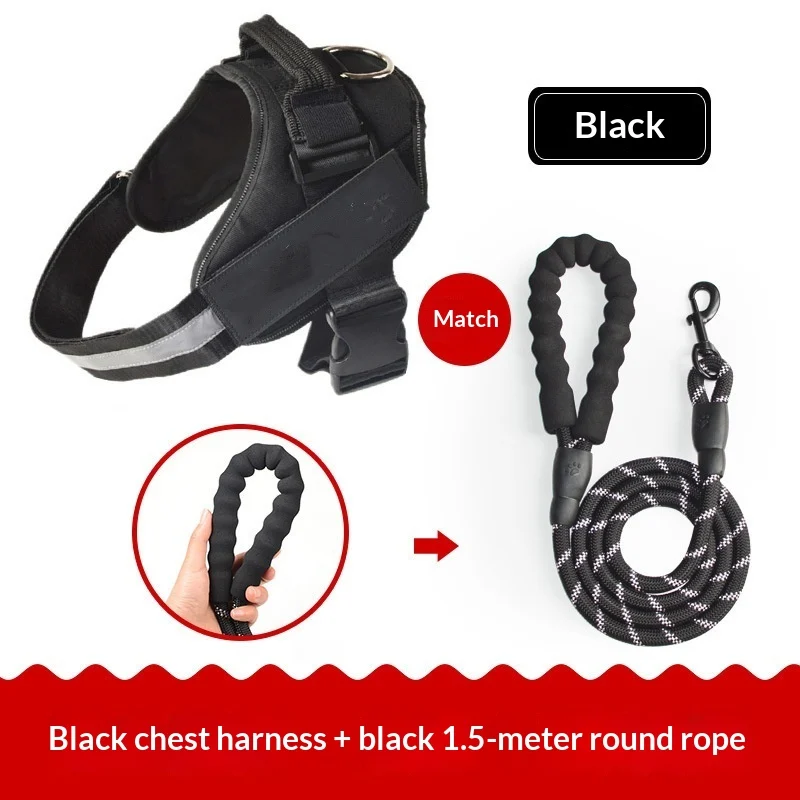 Pet Leash Vest-style Dog Harness — image 4