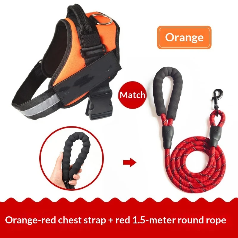 Pet Leash Vest-style Dog Harness — image 7