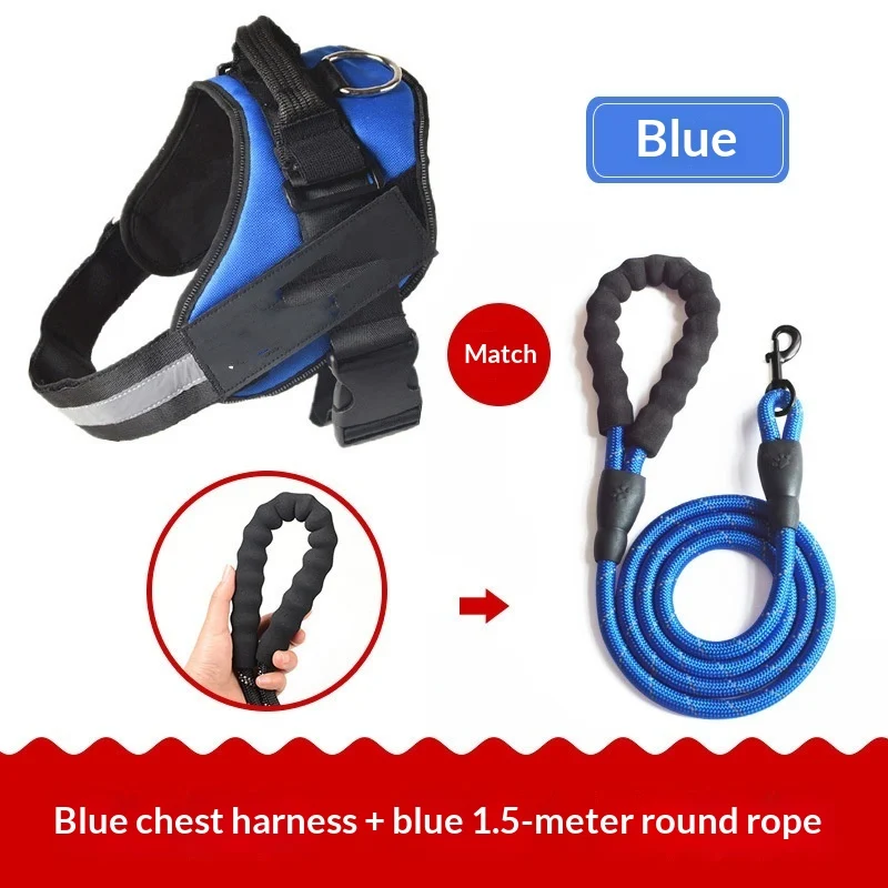 Pet Leash Vest-style Dog Harness — image 3