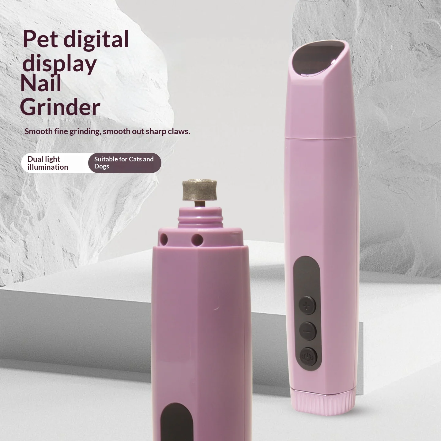 Pet Nail Grinder Rechargeable With Six-speed Adjustment — image 5