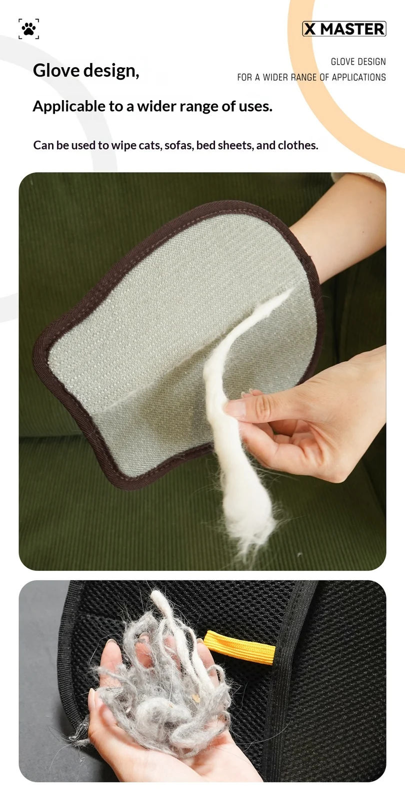 Pet Static Hair Removal Glove — image 4