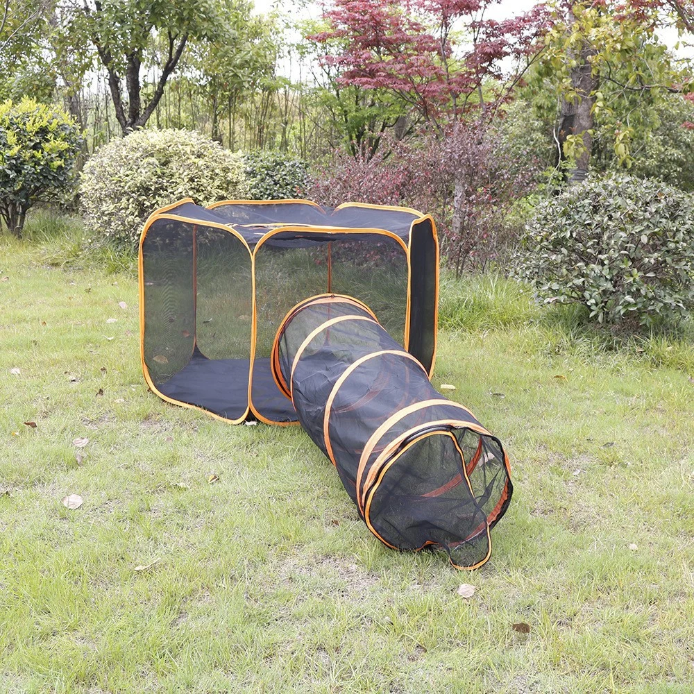 Pet Tent Cat Tunnel Portable Foldable Supplies — image 4