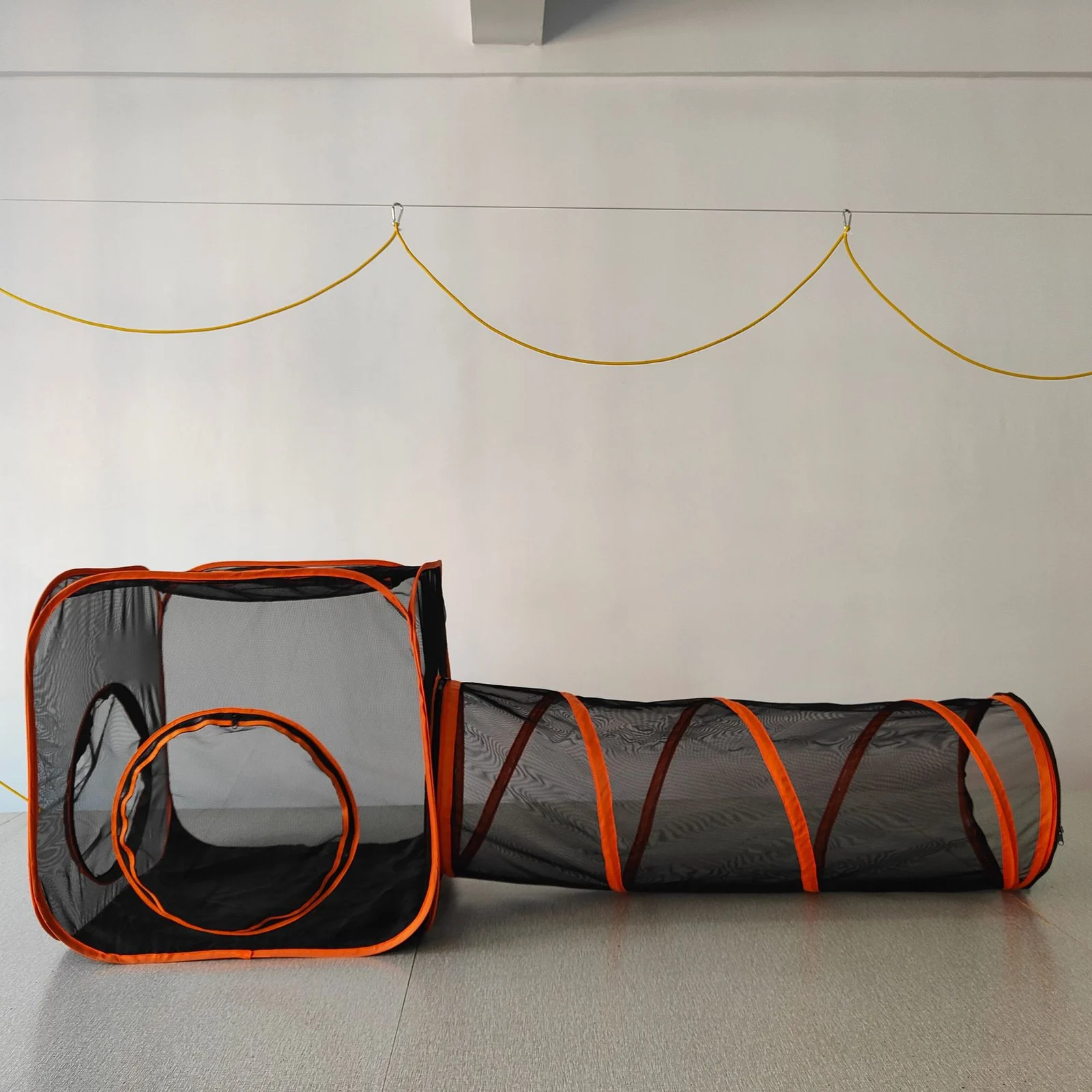 Pet Tent Cat Tunnel Portable Foldable Supplies — image 3