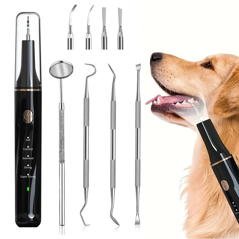 Pet Ultrasonic Dental Scaler Electric Teeth Cleaning Device For Cats And Dogs — image 4