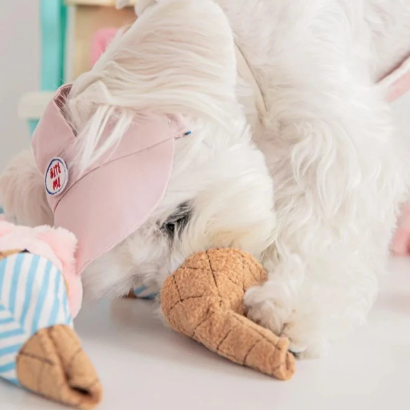 Pets Can Smell And Make Sounds To Relieve Boredom By Grinding Their Teeth. Paper Dogs… — image 8