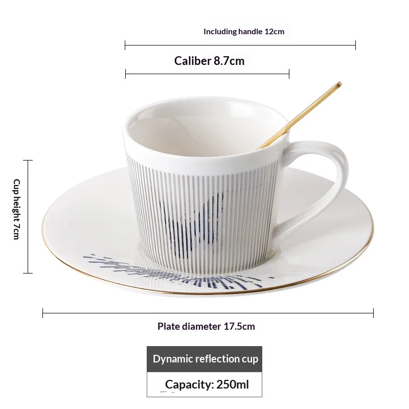 Physical Dynamic Reflection Ceramic Coffee Cup — image 6