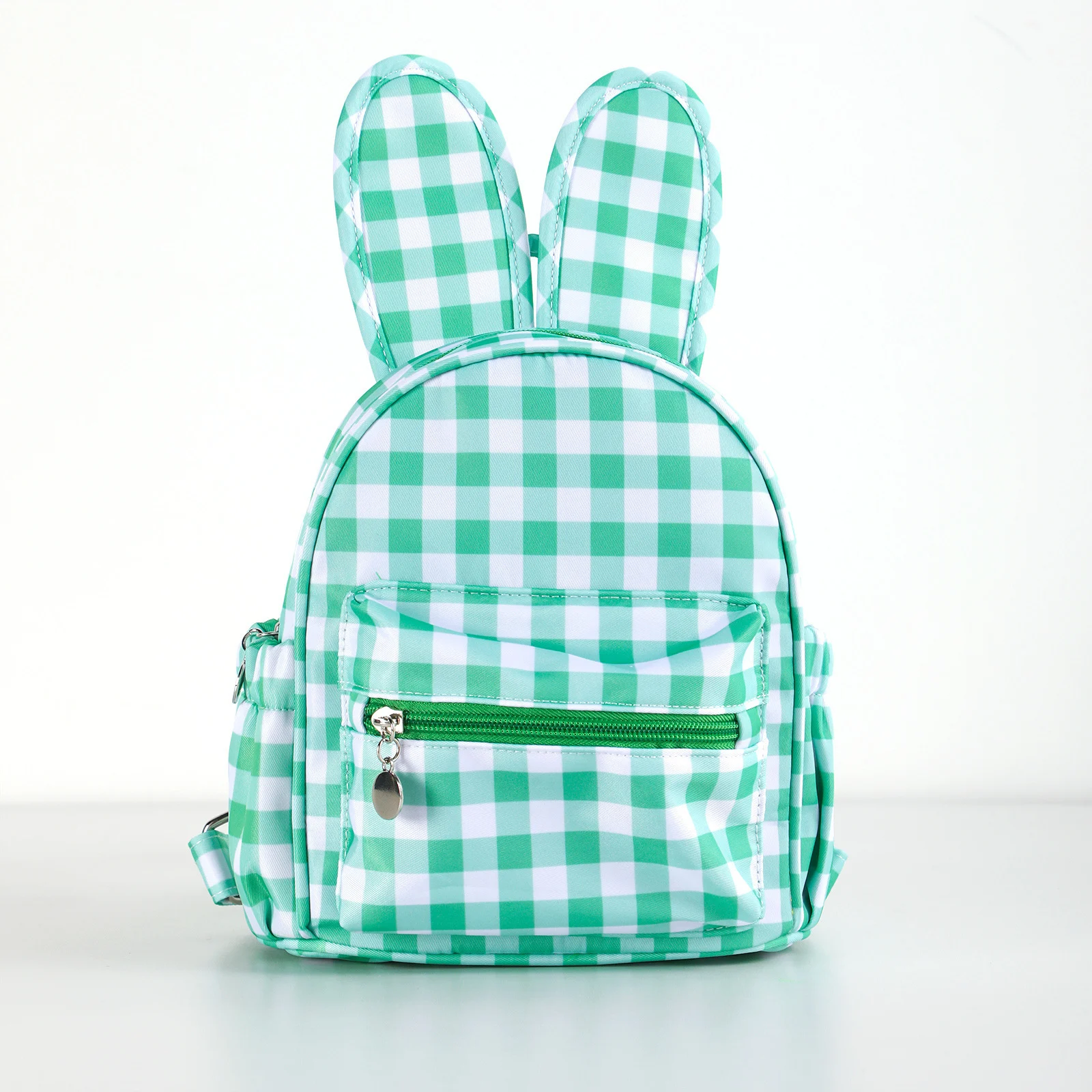 Plaid Portable Mini Elementary School Student Backpack — image 8