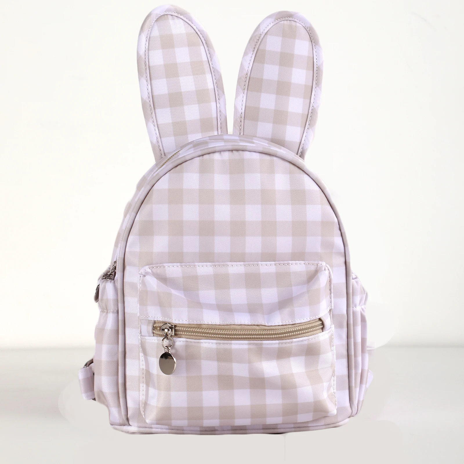Plaid Portable Mini Elementary School Student Backpack — image 7