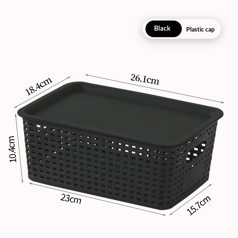 Plastic Hollow-woven Storage Basket — image 4