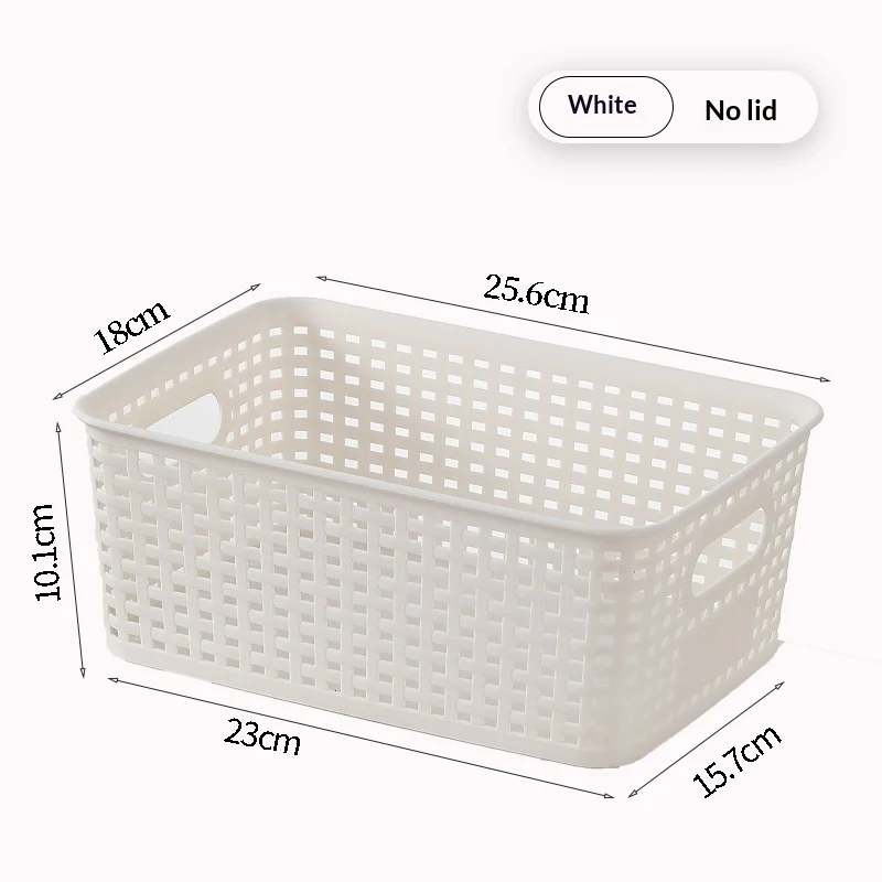 Plastic Hollow-woven Storage Basket — image 10
