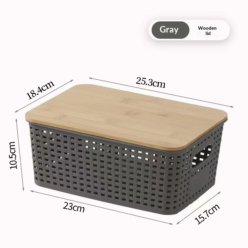 Plastic Hollow-woven Storage Basket — image 5