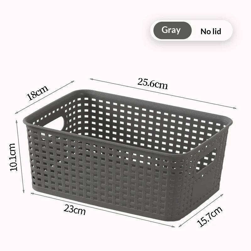 Plastic Hollow-woven Storage Basket — image 3