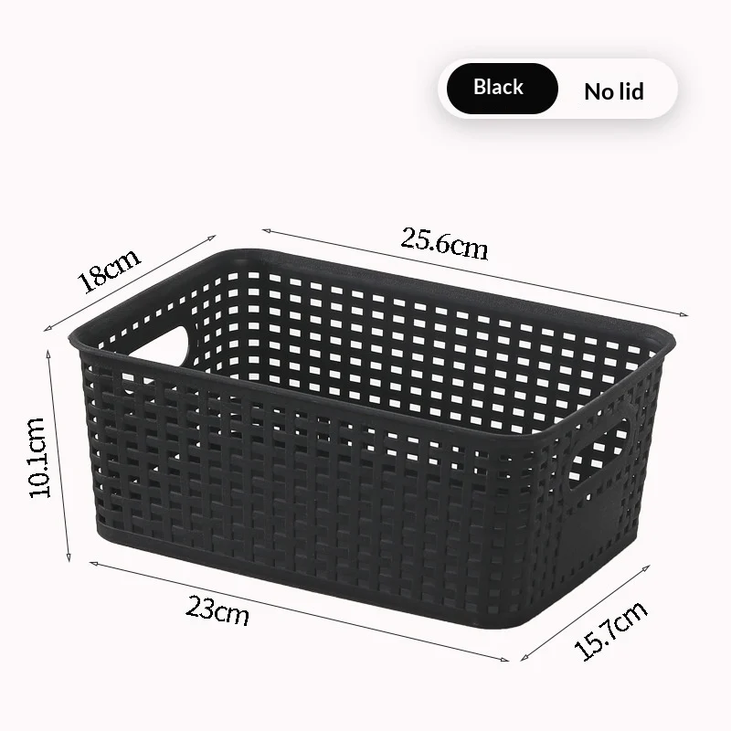 Plastic Hollow-woven Storage Basket — image 9