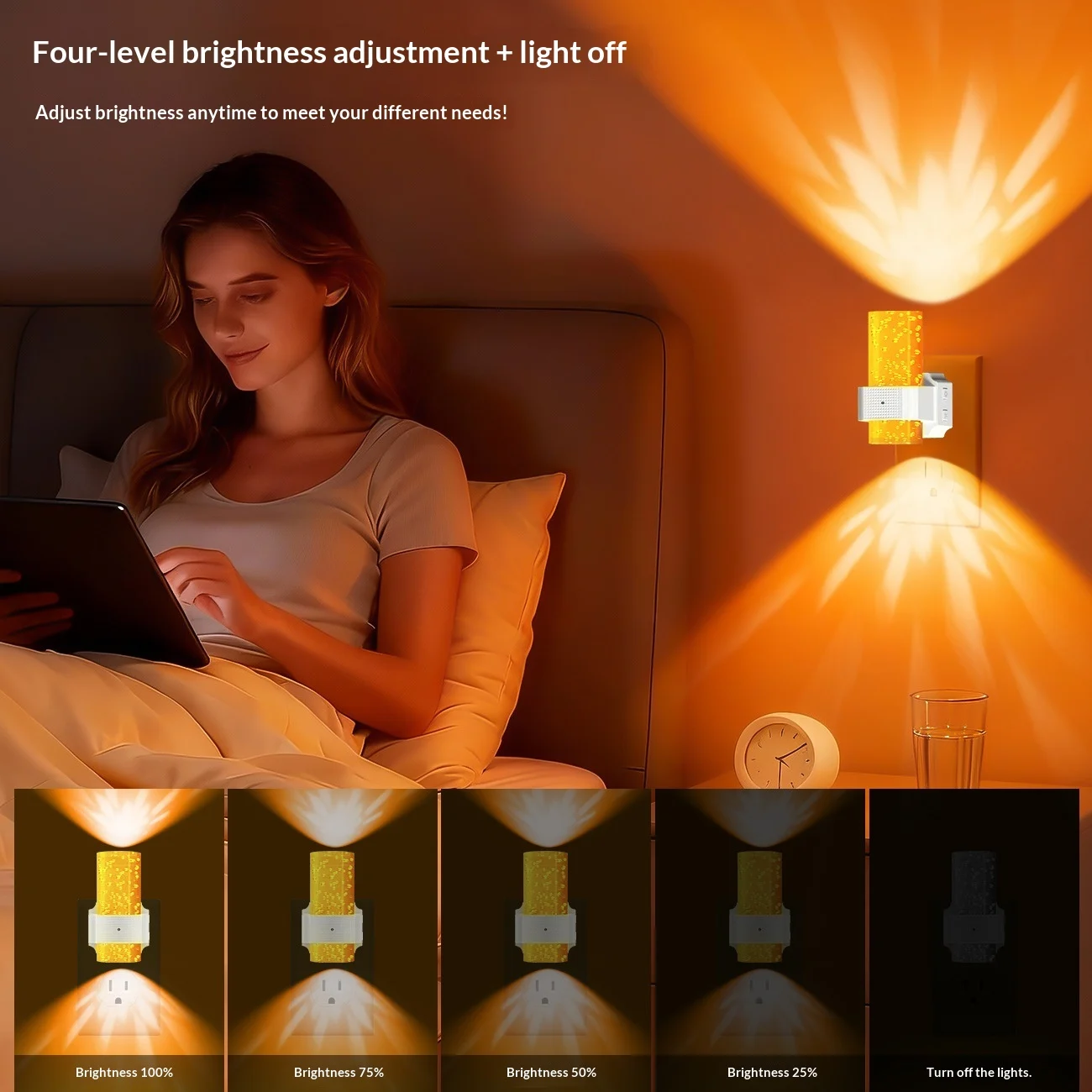 Plug-in Light-controlled Motion-sensor Night Light — image 3