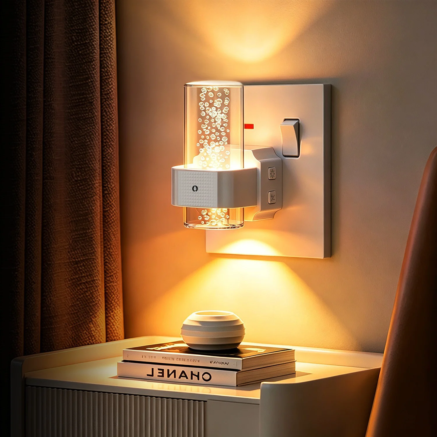 Plug-in Light-controlled Motion-sensor Night Light — image 4