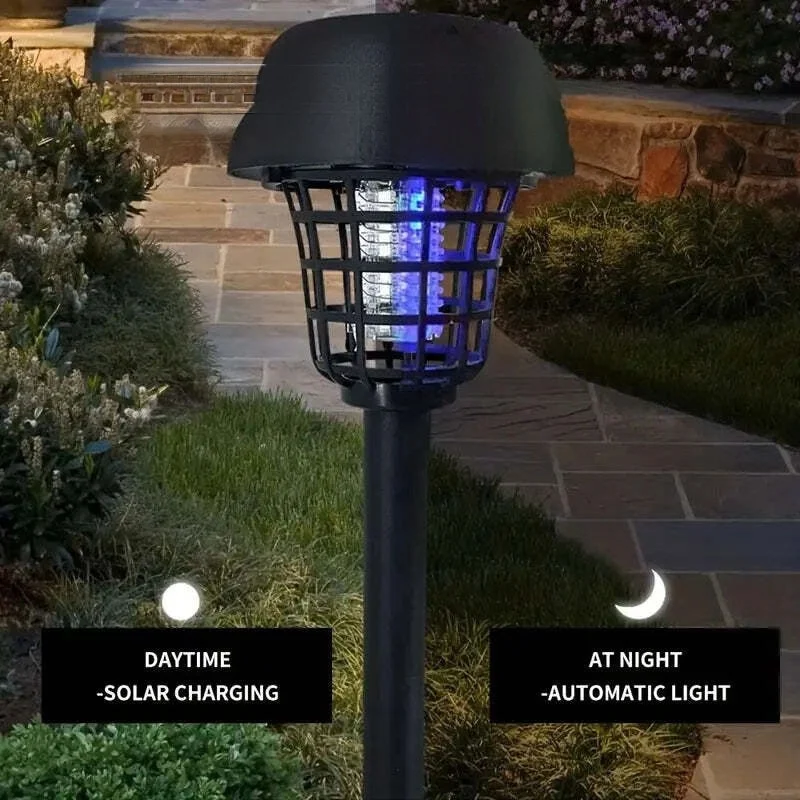 Plug-in Solar Mosquito Killer Lamp, Outdoor LED Electric Shock Type, For Household,… — image 3