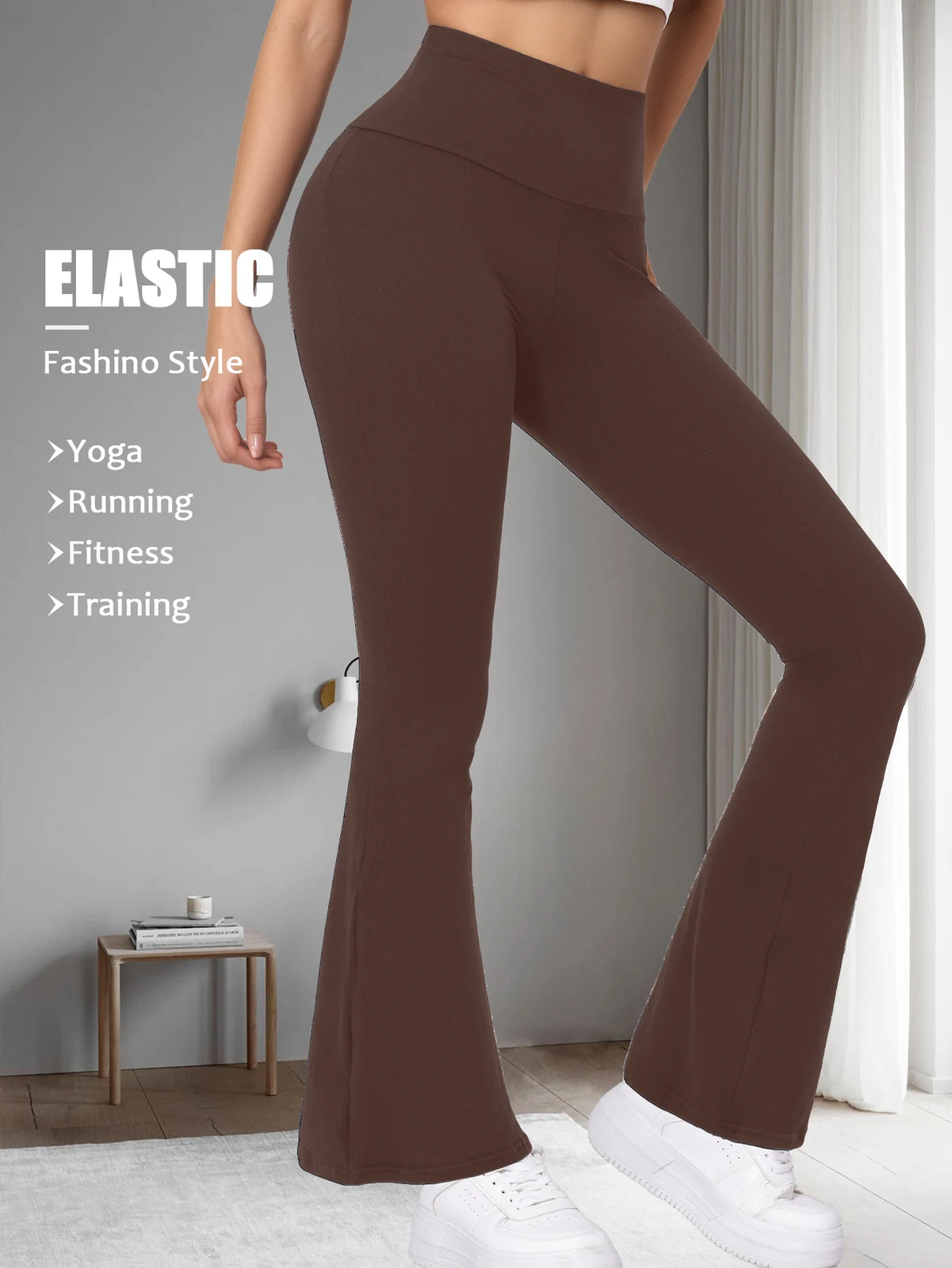 Plus Size Confortbel Workout Leggings Womens Sofy Yoga High Waist Buttery Eddiy Pants — image 4
