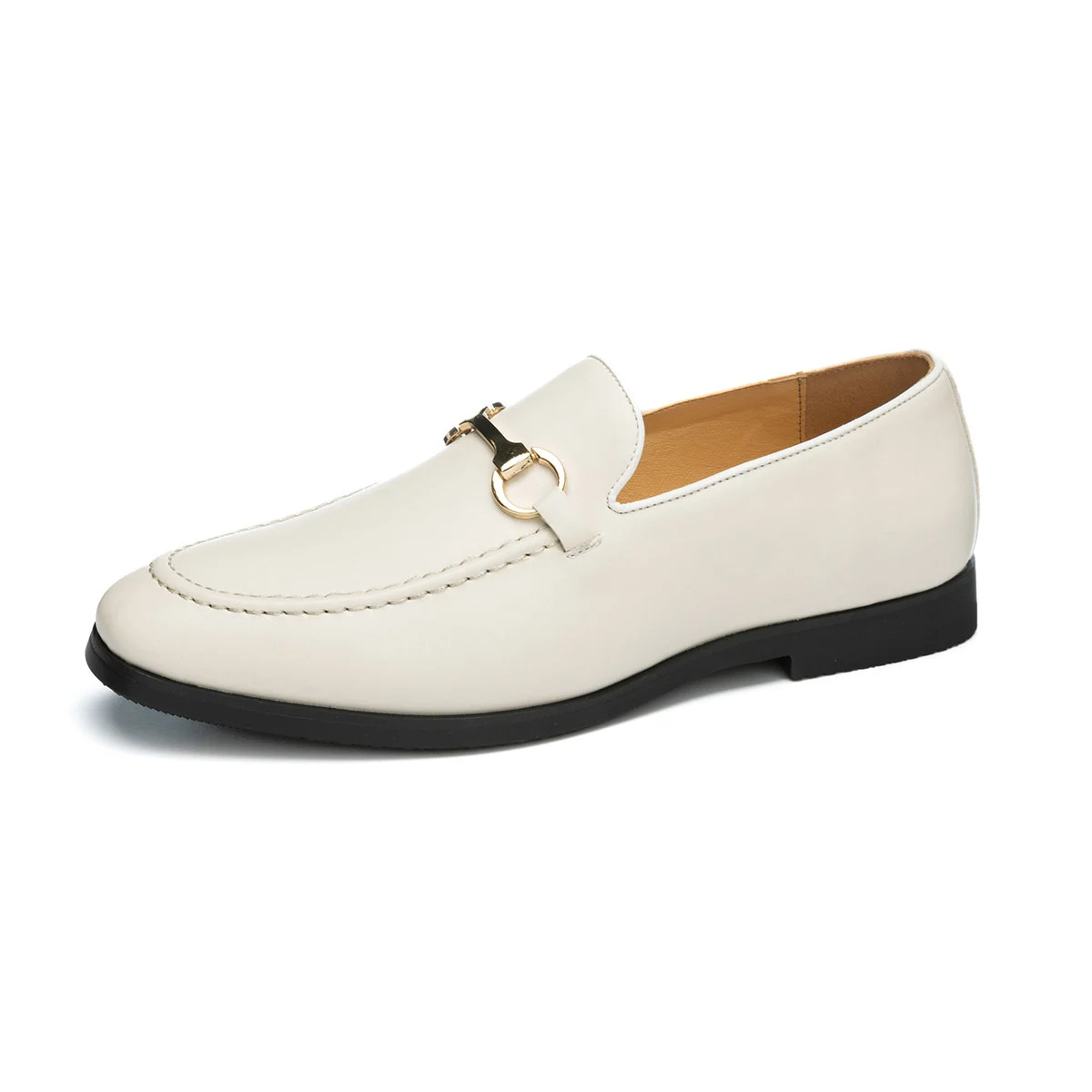 Plus-size Mens Loafers British-style Lightweight Casual Leather Shoes For Export — image 7