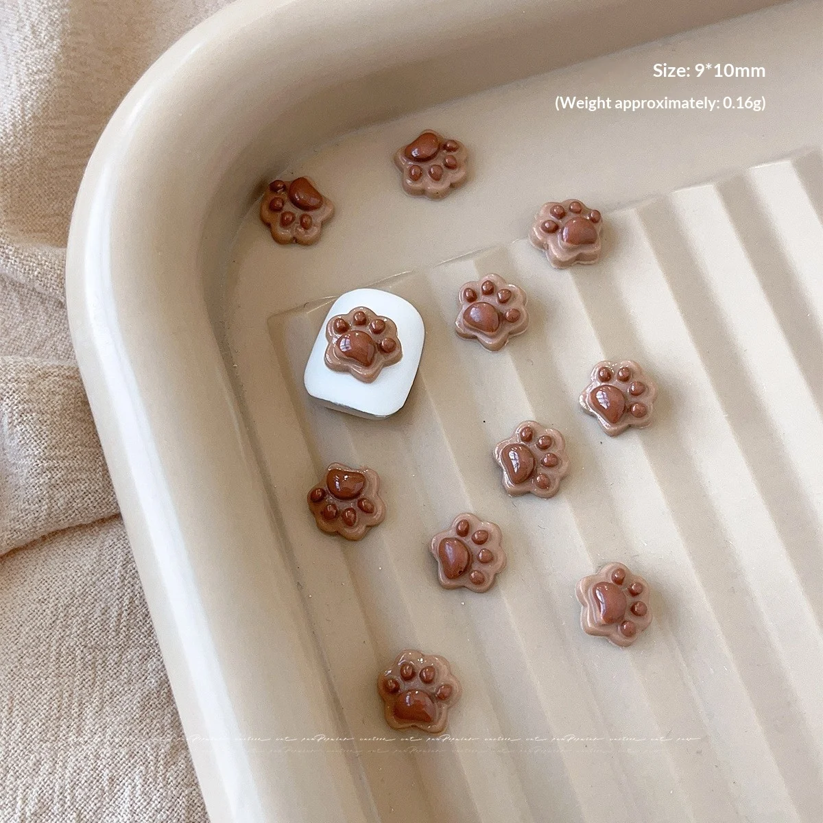Plush Cat Claw Nail Art Accessorydelicate And Versatile — variant image