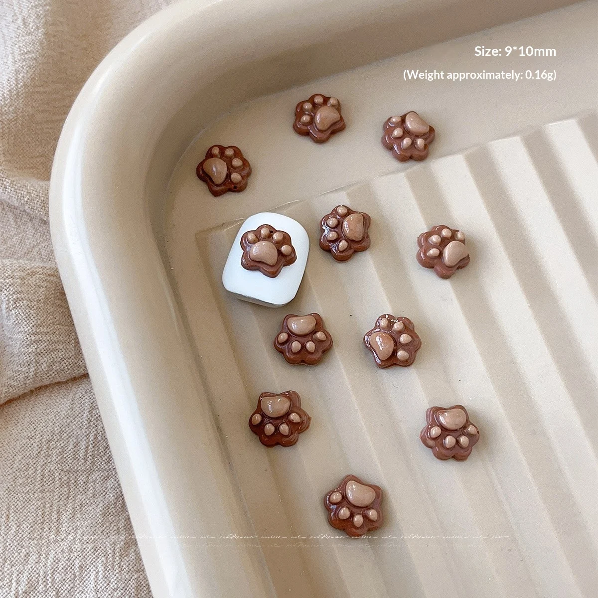 Plush Cat Claw Nail Art Accessorydelicate And Versatile — image 7