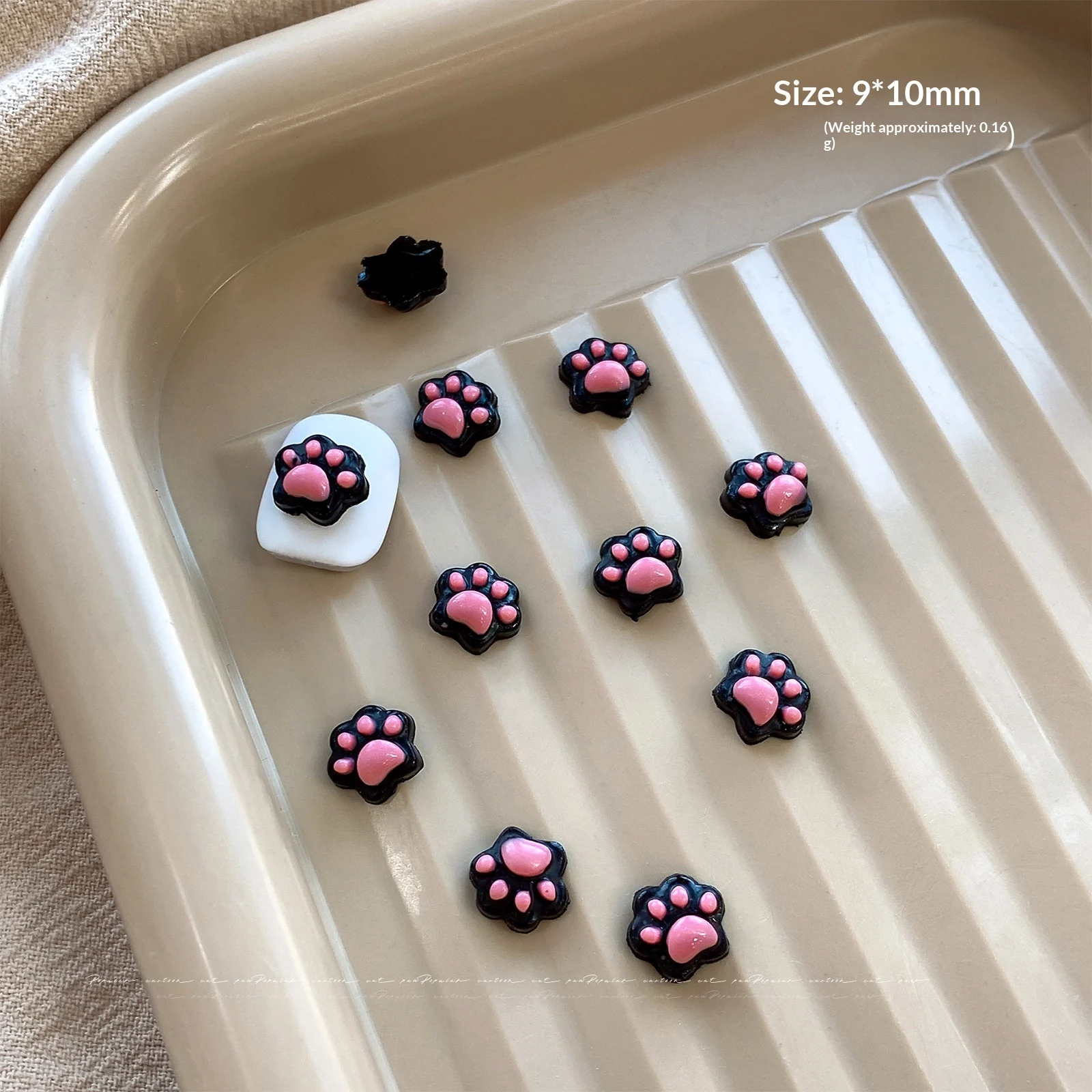 Plush Cat Claw Nail Art Accessorydelicate And Versatile — image 5